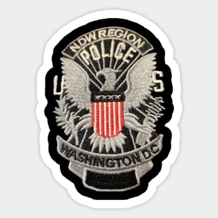 NASAP POLICE Sticker